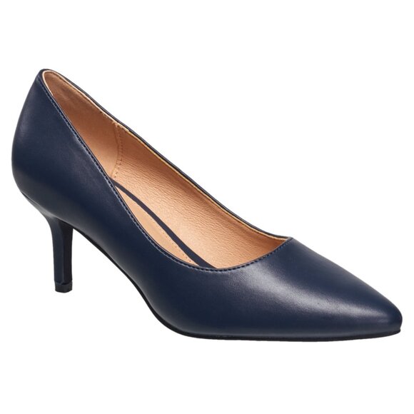 Women's Kate Pump by French Connection in Navy - Picture 1 of 8
